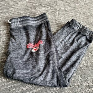 Women's Concepts Sport Charcoal Kansas City Chiefs Knit Capri Pant